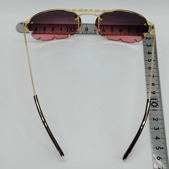 Louis Vuitton Sunglasses Women's Gold 500-060225 - Picture 8 of 9